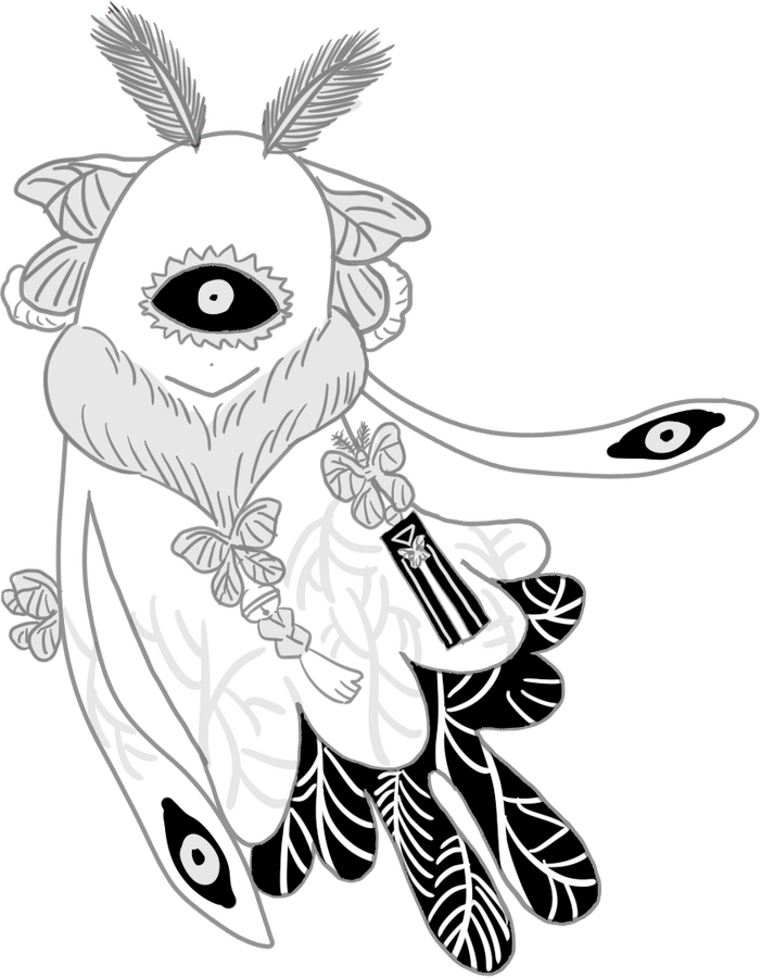 고스트 스퀴드16/밀크+흰나방맛